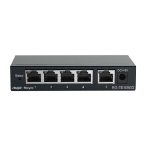 Reyee 5 Ports Gigabit Switch Steel Case RG-ES105GD