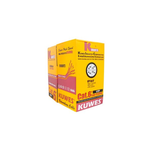 KUWES UTP CAT6+ CABLE 305 MTR. - Image 2