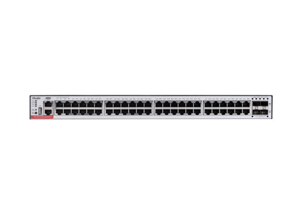 Ruijie 48-Port 10/100/1000BASE-T, and 4 1G/10G SFP+ Ports RG-S5310-48GT4XS-P-E