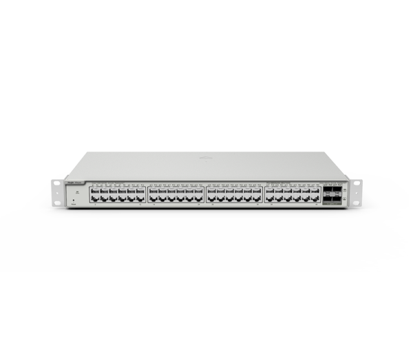 RG-NBS5100-48GT4SFP 48 10/100/1000Base-T ports, 4 SFP 1000Base-X ports L2+ Cloud Managed Switche