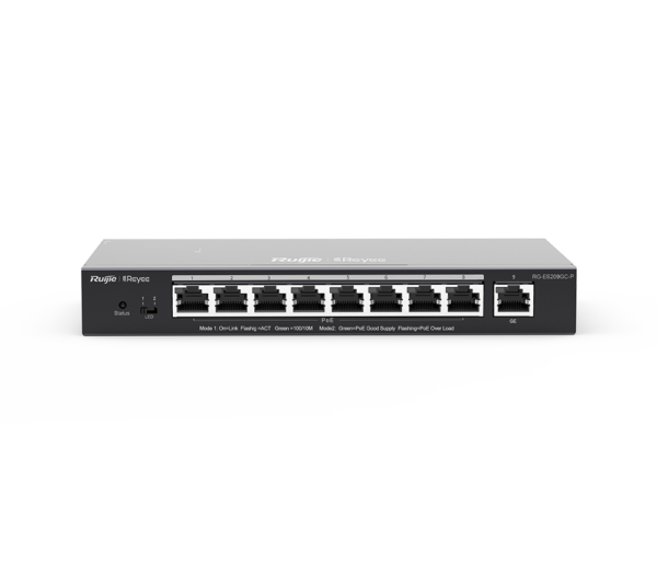 Ruijie RG-ES209GC-P 9-Port Gigabit Smart POE Switch