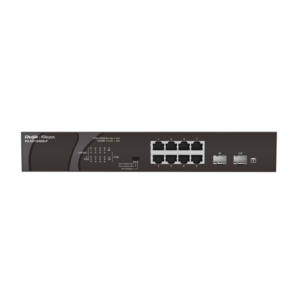 Reyee 8-port 10/100/1000Mbps Unmanaged PoE + 2 SFP PORTS Switch RG-ES110GDS-P