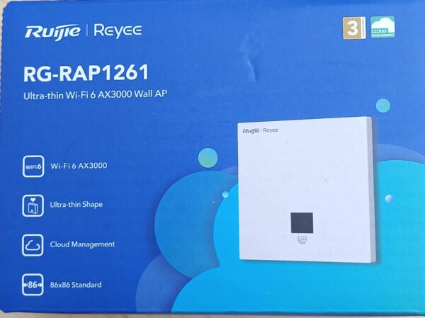 RG-RAP1261, Reyee Wi-Fi 6 AX3000 Ultra-Thin Wall Plate Access Point