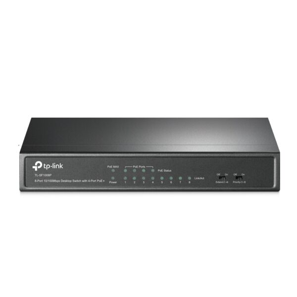 Tp-Link 8-Port 10/100Mbps Desktop Switch with 4-Port PoE+