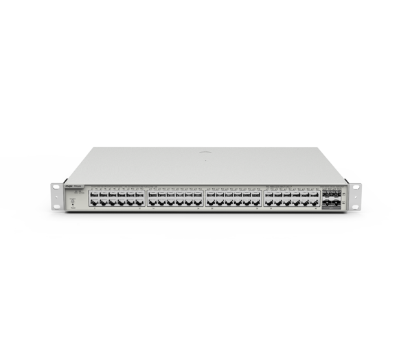 Ruijie RG-NBS3200-48GT4XS-P 48 10/100/1000Base-T ports (support PoE and PoE+), 4 SFP+ 10GBase-X ports