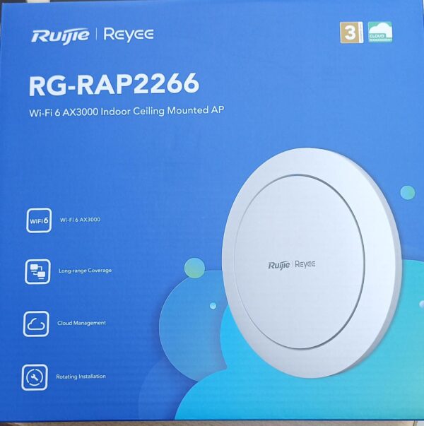 RG-RAP2266 REYEE WIFI6 INDOOR CELLING MOUNT ACCESSPOINT - Image 2