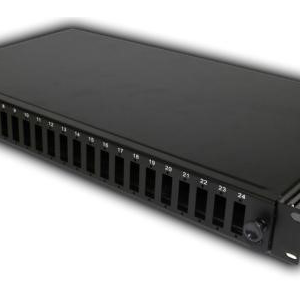 FIBER PATCH PANEL RACKMOUNT SC 24 PORT KUWES