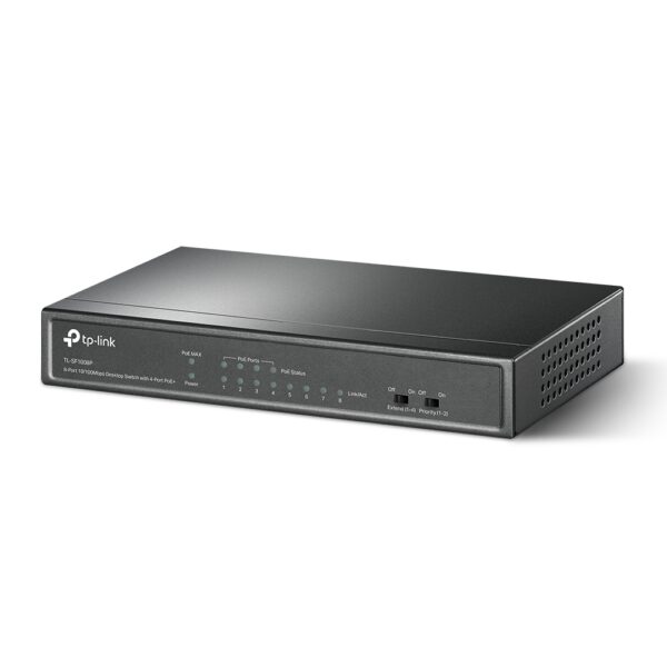 Tp-Link 8-Port 10/100Mbps Desktop Switch with 4-Port PoE+ - Image 2