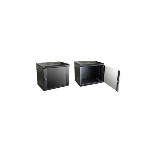 9U NETWORK CABINET 600X450 WITH FAN PDU - Image 3