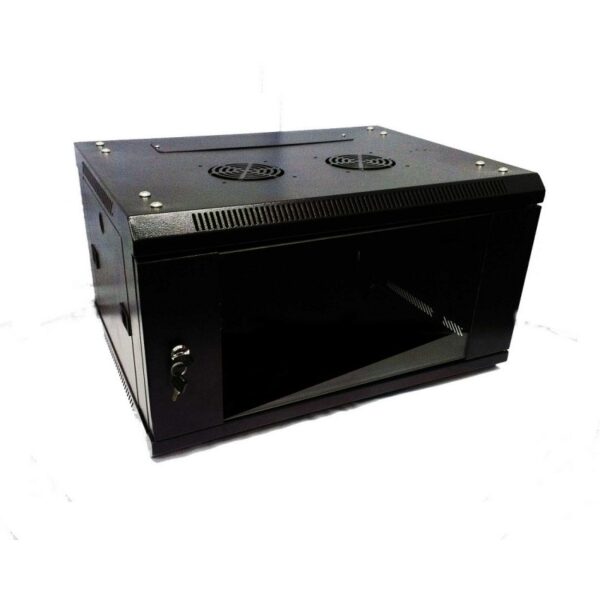 6U NETWORK CABINET 600X450 WITH FAN PDU