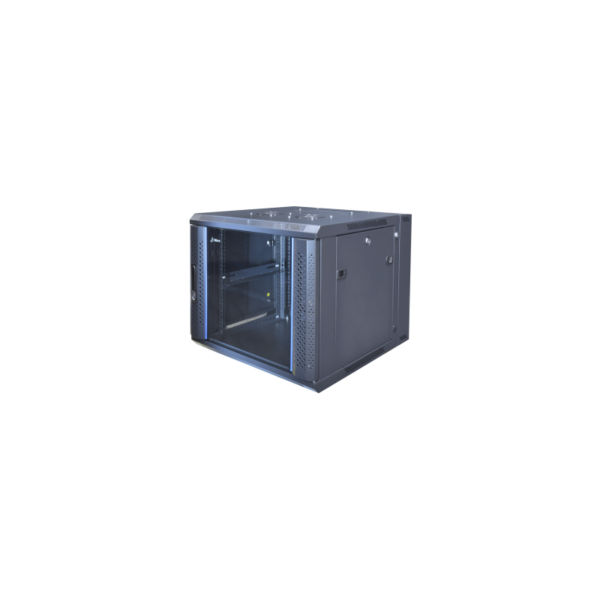 9U NETWORK CABINET 600X600 DUAL SECTION WITH FAN PDU TOTEN - Image 2