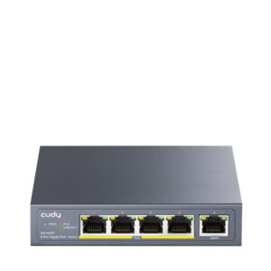 CUDY 5-Port Gigabit POE+ Switch GS1005P