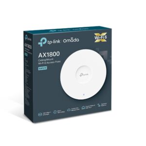 TP-LINK EAP610 AX1800 Wireless Dual Band Ceiling Mount Access Point