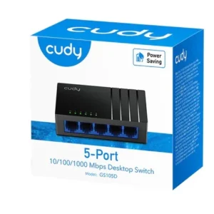 5-PORT GIGABIT CUDY 10/100/1000 PLASTIC SWITCH GS105D