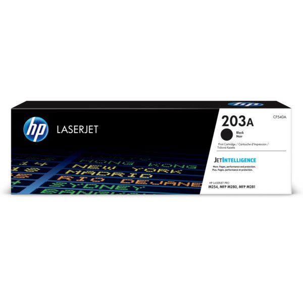 HP 203A Black LaserJet Toner (CF540A)