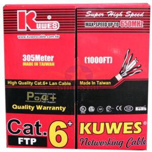 Kuwes CAT.6 FTP 23AWG 305 Meter Cable - Grey KUWES | UC6-23AWG-FTP-GY