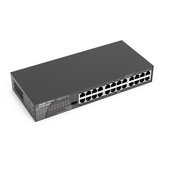 RG-ES124GD, 24-port 10/100/1000Mbps Unmanaged Switch - Image 2