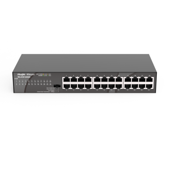 RG-ES124GD, 24-port 10/100/1000Mbps Unmanaged Switch - Image 4