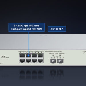 RG-NBS5300-8MG2XS-UP 2.5G POE SWITCH L3
