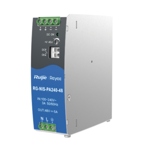 INDUSTRIAL POWER SUPPLY AC/DC 240W DIN-RAIL FOR INDUSTRIAL SWITCH