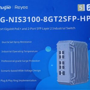 RG-NIS3100-8GT2SFP-HP RUIJIE GIGABITE POE INDUSTRIAL SWITCH