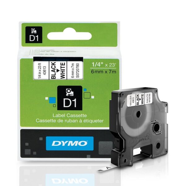 DYMO Standard D1 Labeling Tape Cartridge 9mm
