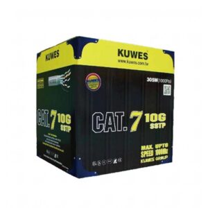 Kuwes Super7 SSTP CAT7 Ethernet Cable 23AWG 305 Mtr.