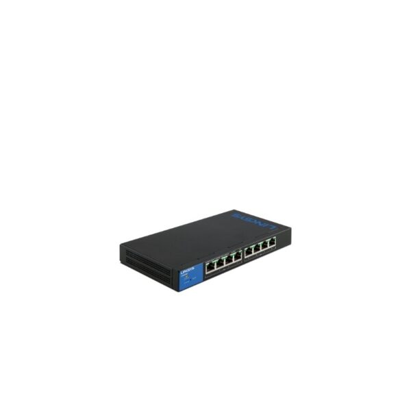 LINKSYS LGS308P 8-PORT BUSINESS SMART GIGABIT POE+ SWITCH