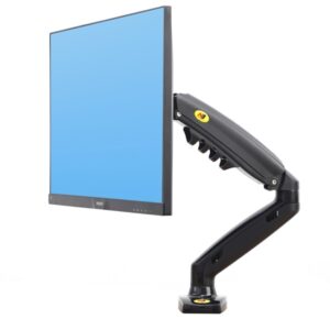 Single Monitor NB F80 Arm Desk Mount Table Stand 10″ to 27″ Full Motion